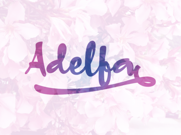Adelfa Font: Elegant Script for Small Business Branding