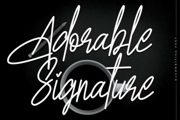 Adorable Signature Font for Elegant Branding