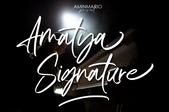 Amatya Signature: An Elegant Script Font for Real Branding Work