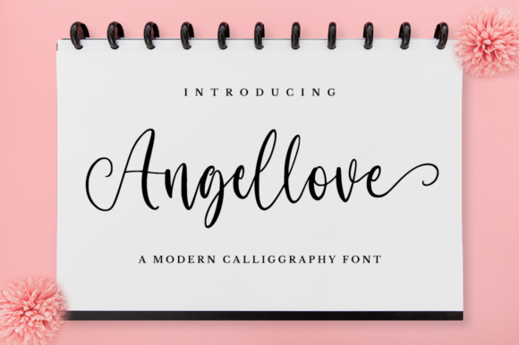 Angellove Script Font for Elegant Branding