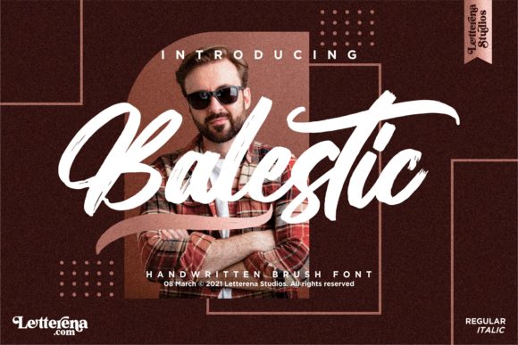 Balestic: A Script Handwritten Font for Elegant Campaign Typography