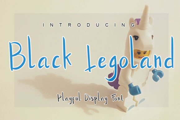 Black Legoland: A Relaxed & Cool Script Font for Small Business Branding