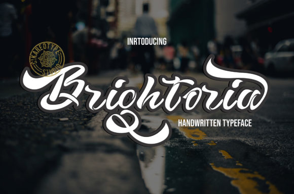 Brightoria: A Script Handwritten Font That Makes Your Campaigns Feel Human