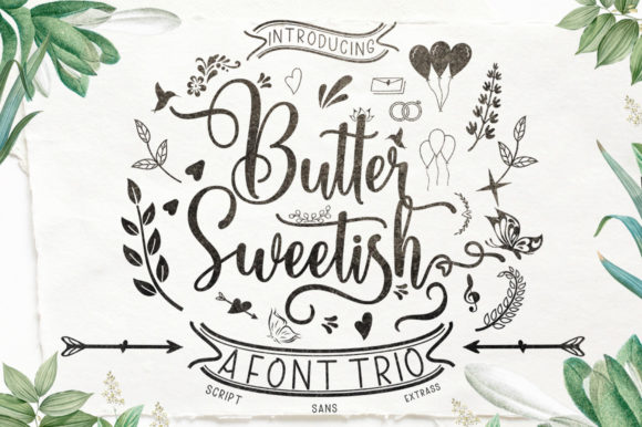 Butter Sweetish Font for Small Business Branding