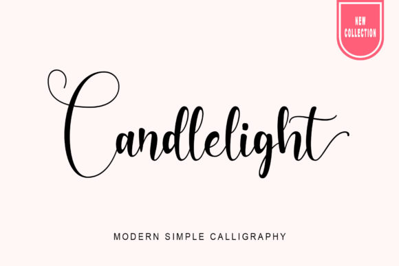 Candlelight Script Font for Elegant Branding & Social Content