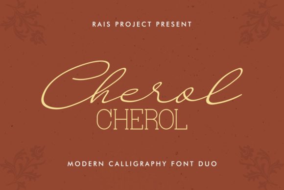 Cherol Script Font for Whimsical Brand Identity