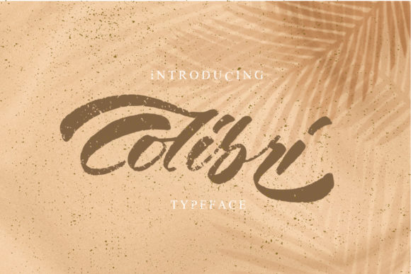 Colibri Script Font for Small Business Branding