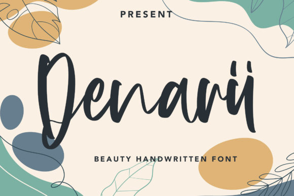 Denarii Script Font for Small Business Branding