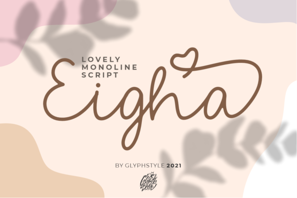 Eigha: An Elegant Script Font for Thoughtful Editorial Design