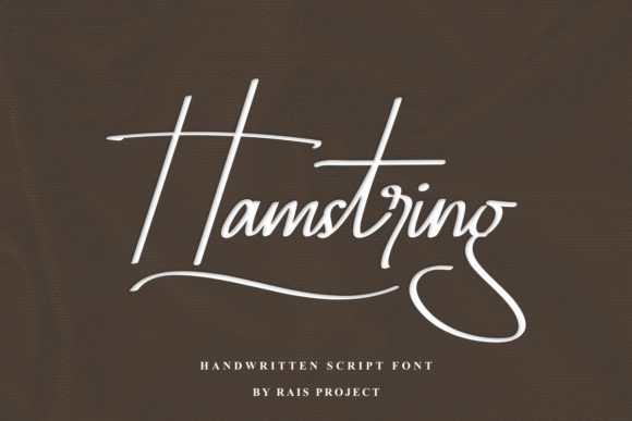 Hamstring: A Stylish Script Handwritten Font for Digital Design