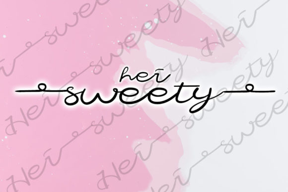 Hei Sweety: A Thin, Dainty Script Font for Editorial Elegance