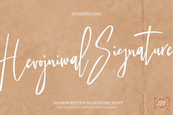 Hevojniwal Signature: Elegant Script for Modern Branding