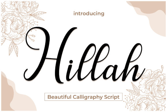 Hillah: A Casual Script Font for Editorial Warmth