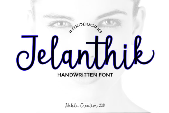 Jelanthik: A Refined Script Font for Small Business Branding
