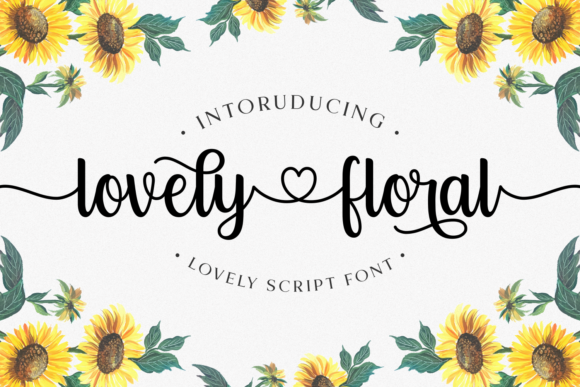 Lovely Floral Font for Joyful, Memorable Campaigns