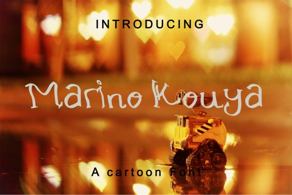 Marino Kouya Handwritten Script Font for Crafters