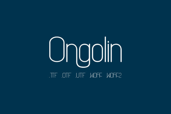 Ongolin Script Font for Elegant Digital Branding