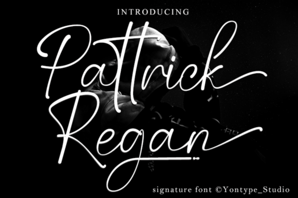 Pattrick Regan Script Font for Elegant Branding