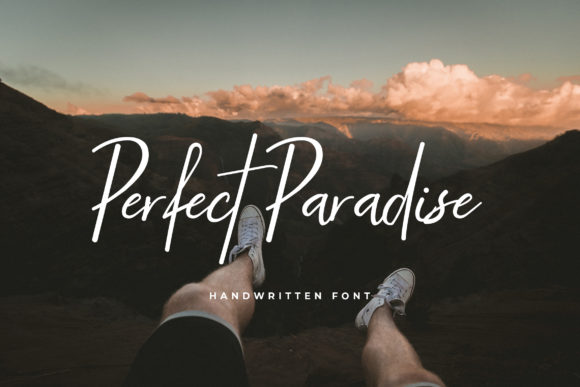 Perfect Paradise: A Refined Script Font for High-Impact Campaigns