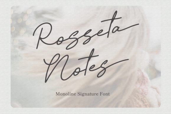 Rosseta Notes: A Whimsical Script Font for Editorial Warmth