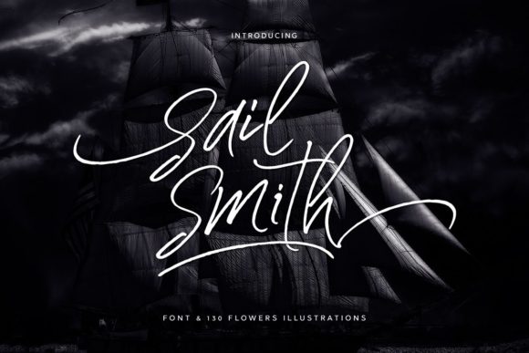 Sail Smith Font for Elegant Branding and Promo Materials