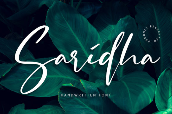 Saridha: Elegant Script Font for Scroll-Stopping Marketing