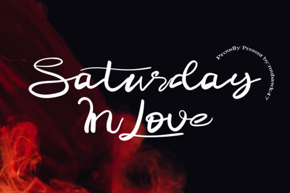 Saturday in Love Font for Polished, Personal Branding