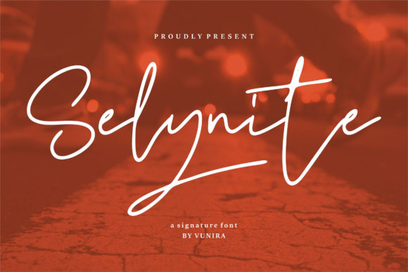 Selynite: A Stylish Script Handwritten Font for Modern Branding