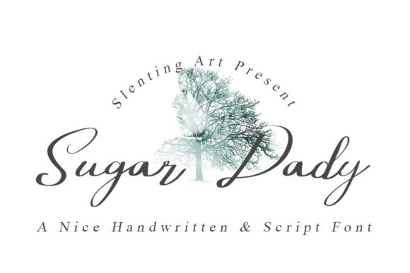 Sugar Dady: A Refined Script Font for Elegant Editorial Design