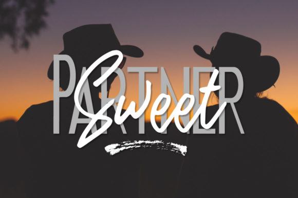 Sweet Partner: A Versatile Script Handwritten Font for Modern Brands