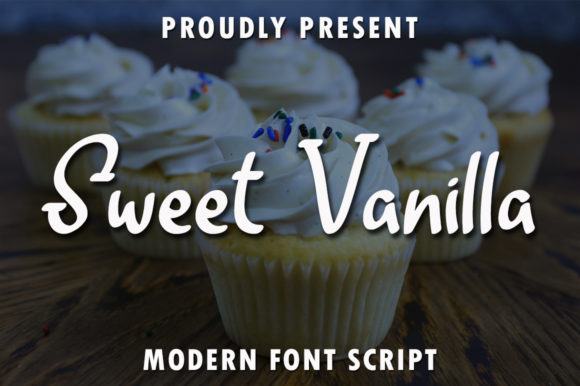 Sweet Vanilla Script Font for Elegant Editorial Design