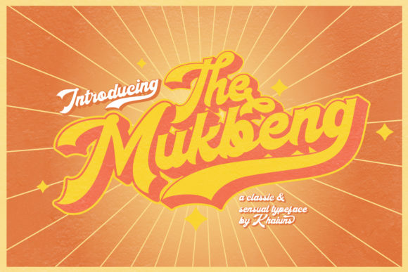 The Mukbeng: A Retro Script Handwritten Font That Elevates Small Business Branding